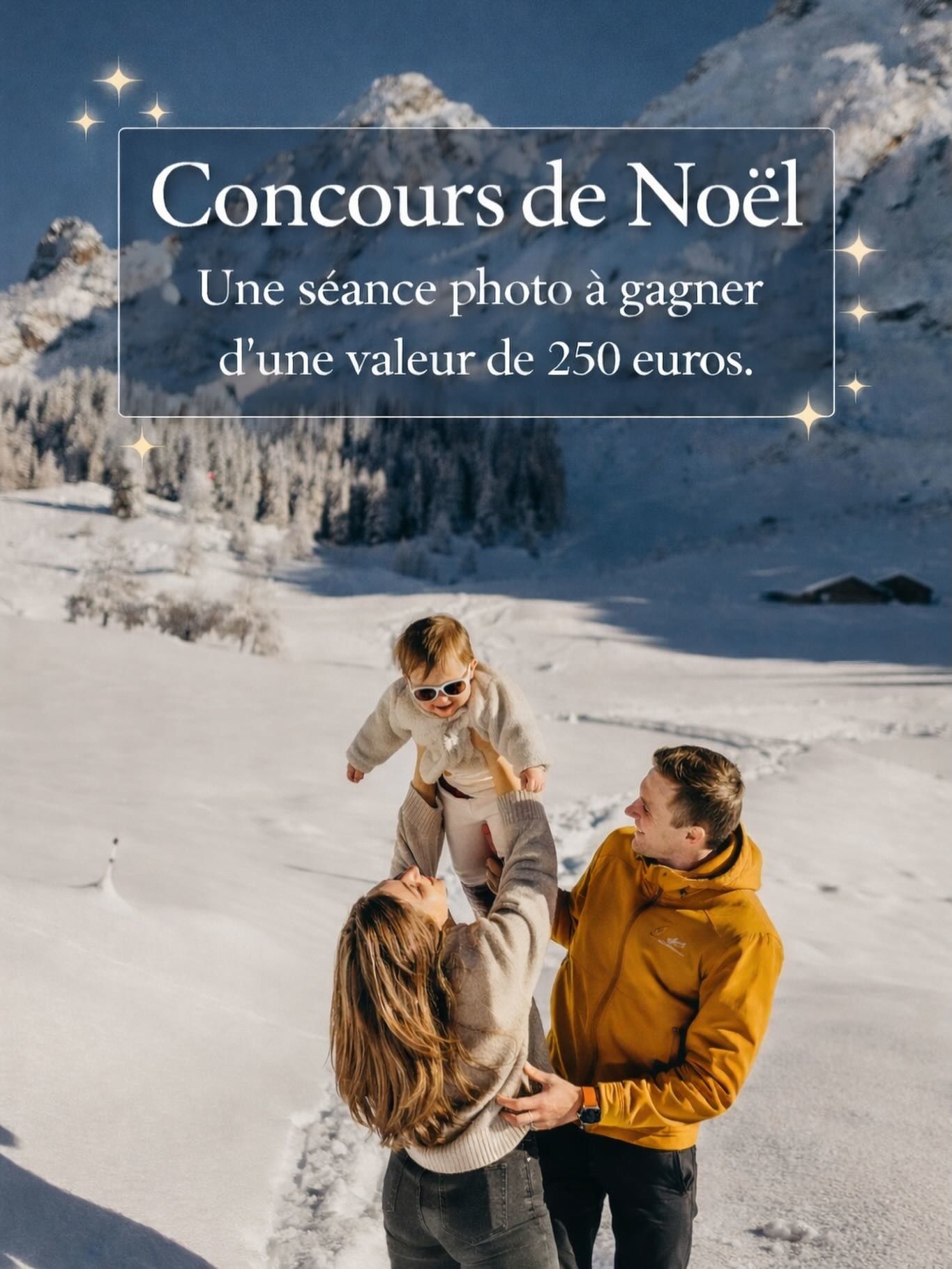 Concours photo de Noël TERMINÉ nUne séance phot...